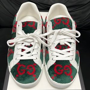 Gucci Ace velvet GG sneakers